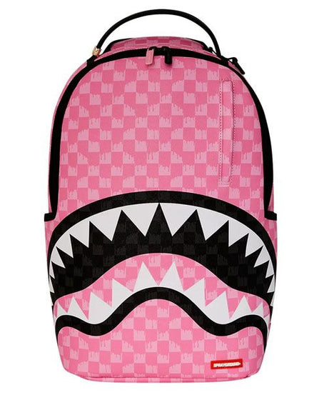 Sprayground - Pink And Black Drip Style Dlxsv Backpack