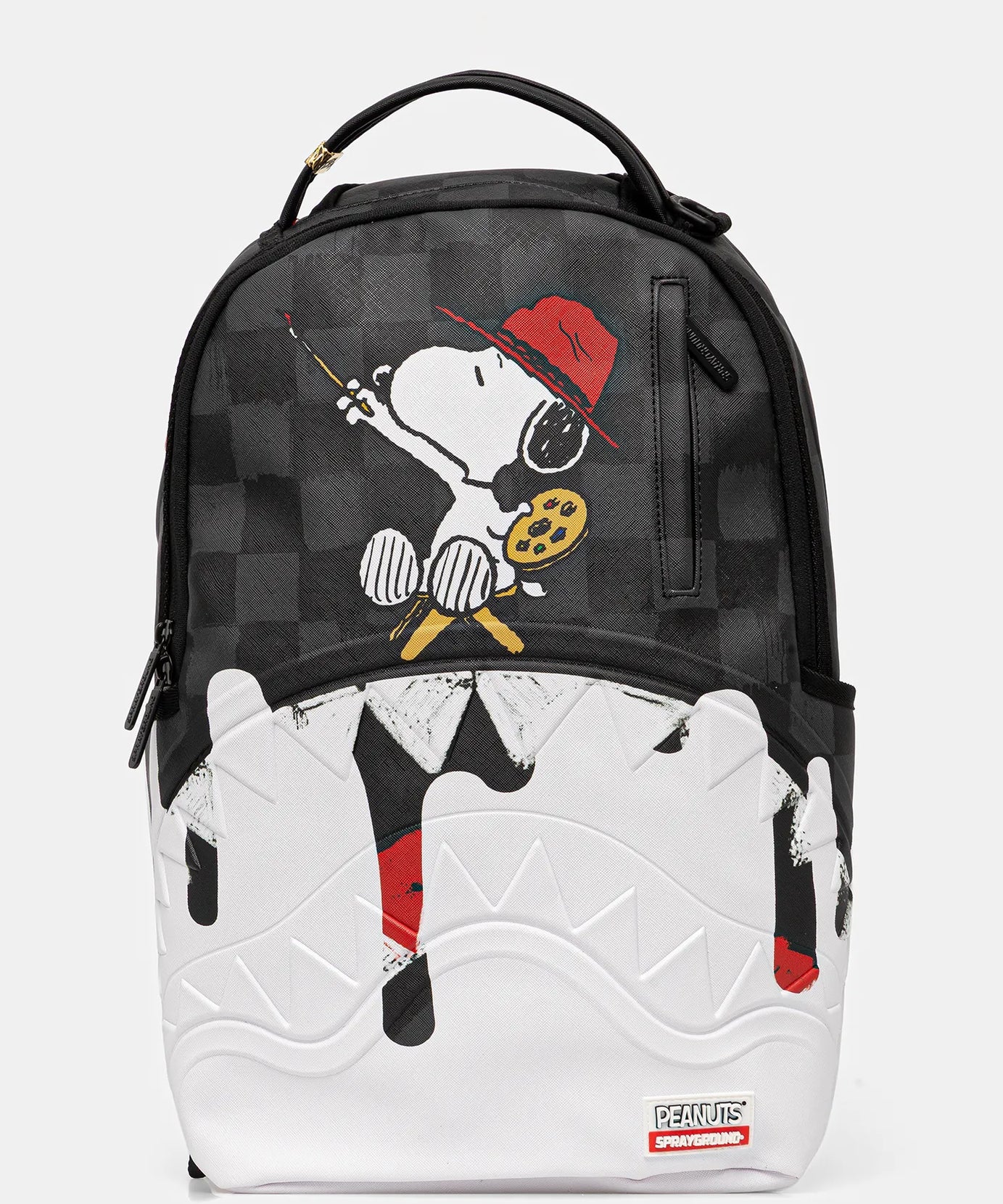 Sprayground - Snoopy Painting Shark Dlxsv Backpack