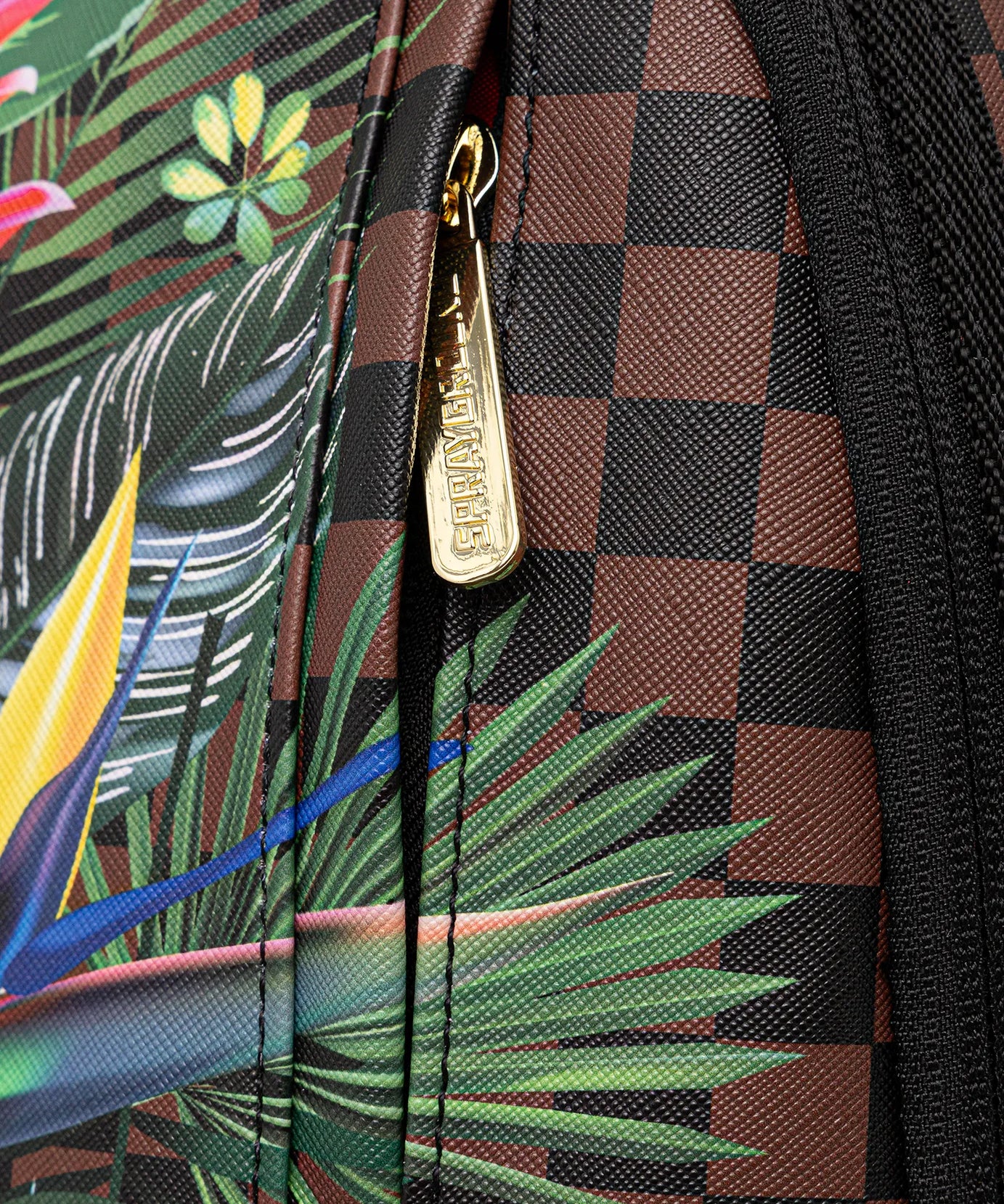 Sprayground - Tropical Checkered Dlxsv Backpack