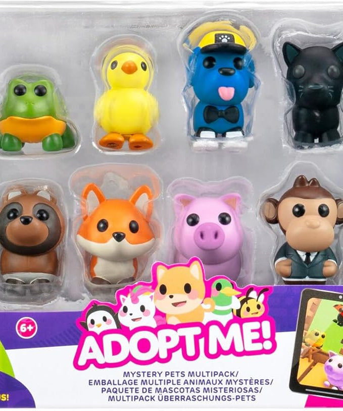 Squishmallows - Adopt Me! Series 2 10-Pack Mystery Pet Toy Figures