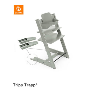 Stokke Tripp Trapp Baby Set 2 - Glacier Green-Highchair Accessories-Glacier Green- | Natural Baby Shower