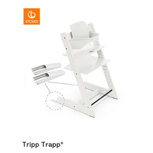 Stokke Tripp Trapp Baby Set 2 - White-Highchair Accessories-White- | Natural Baby Shower
