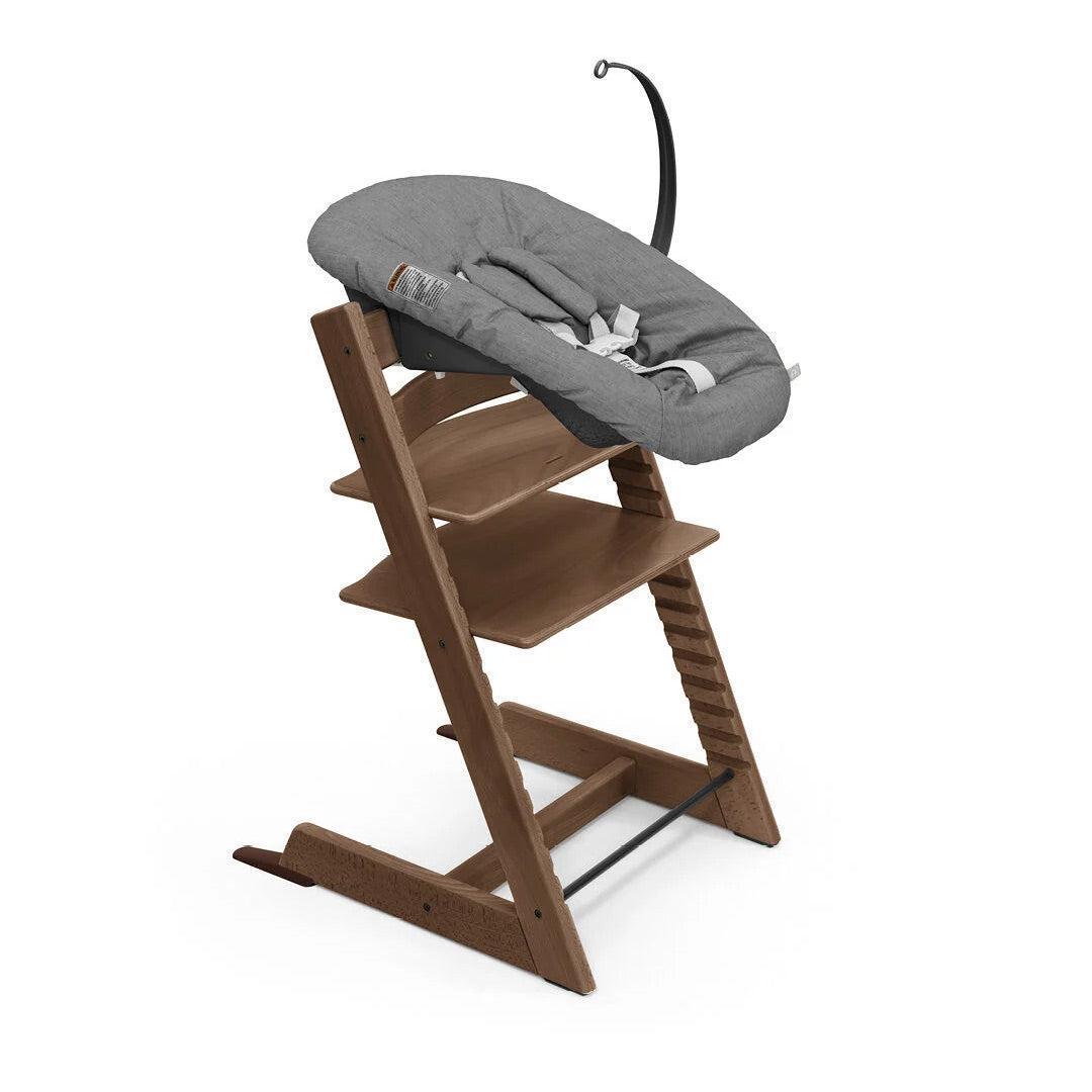 Stokke Tripp Trapp Highchair + Newborn Set-Highchairs-Warm Brown-Anthracite | Natural Baby Shower