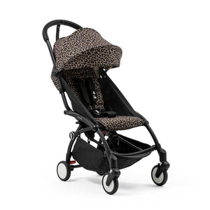 Stokke YOYO3 Stroller from 6 Months-Strollers-Leopard-Black | Natural Baby Shower
