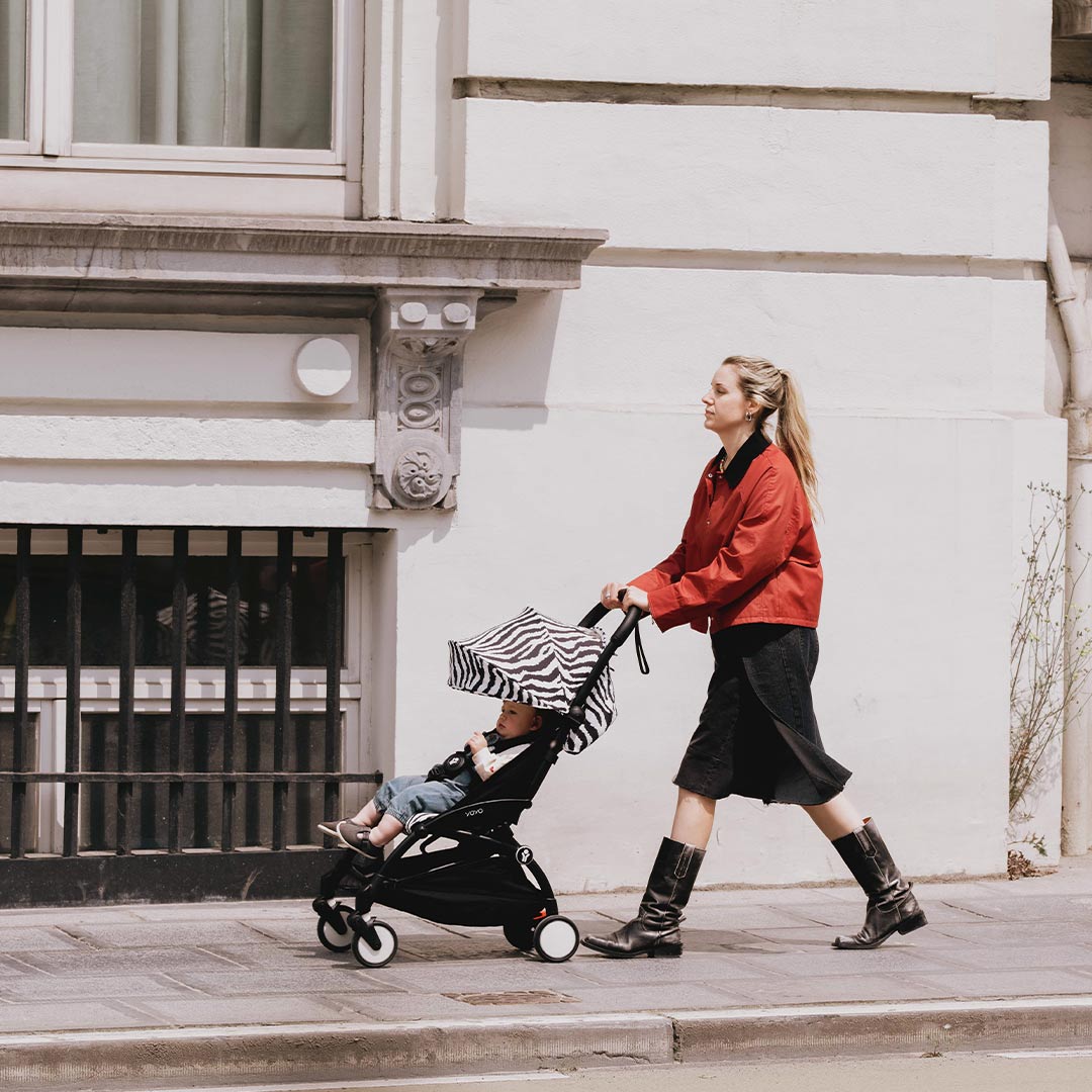 Stokke YOYO3 Stroller from 6 Months - Wild Collection-Strollers-Leopard-Black | Natural Baby Shower