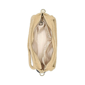 Studio Noos Ecru Teddy Diaper Bag - Ecru-Changing Bags-Ecru-58cm X 42cm | Natural Baby Shower