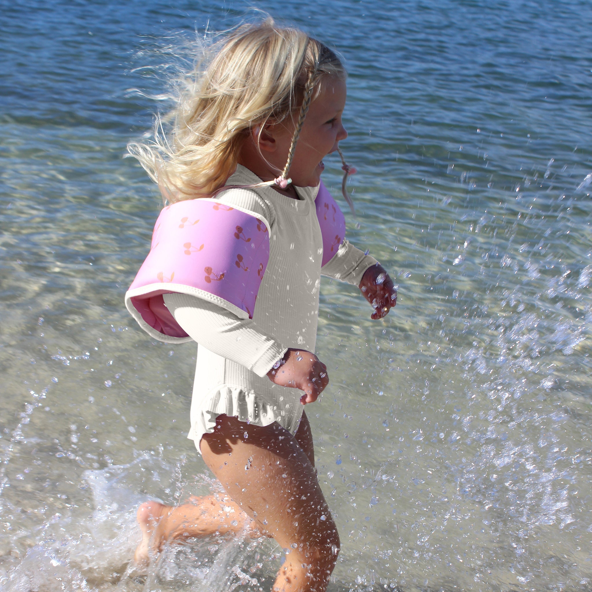 Sunnylife - Children's Inflatable Swimming Armbands Cherry