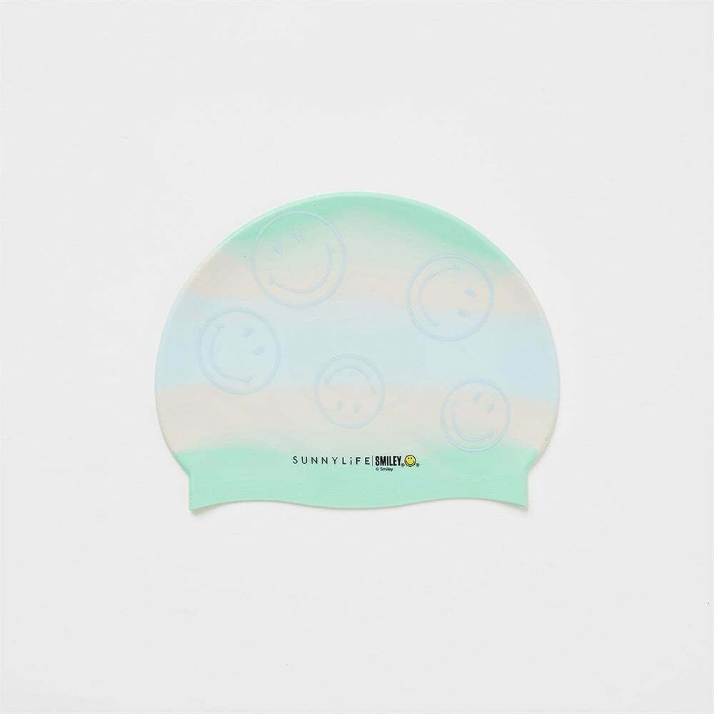 Sunnylife - Smiley Face Children's Swimming Cap