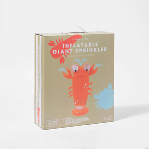 Sunnylife - Sonny the Crab Giant Inflatable Water Fountain and Float