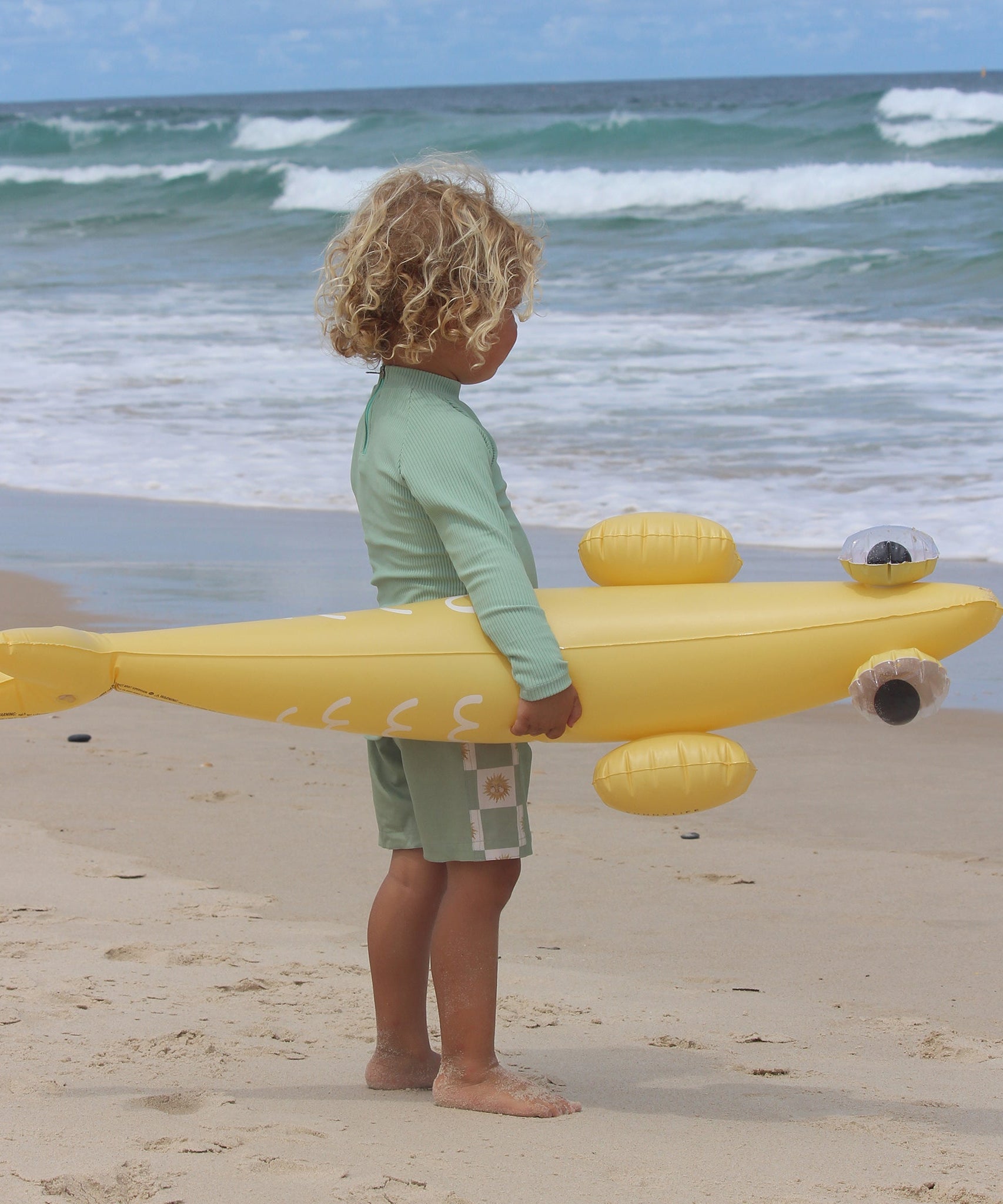 Sunnylife - Balık Finn Inflatable Sea and Pool Swimming Accessory