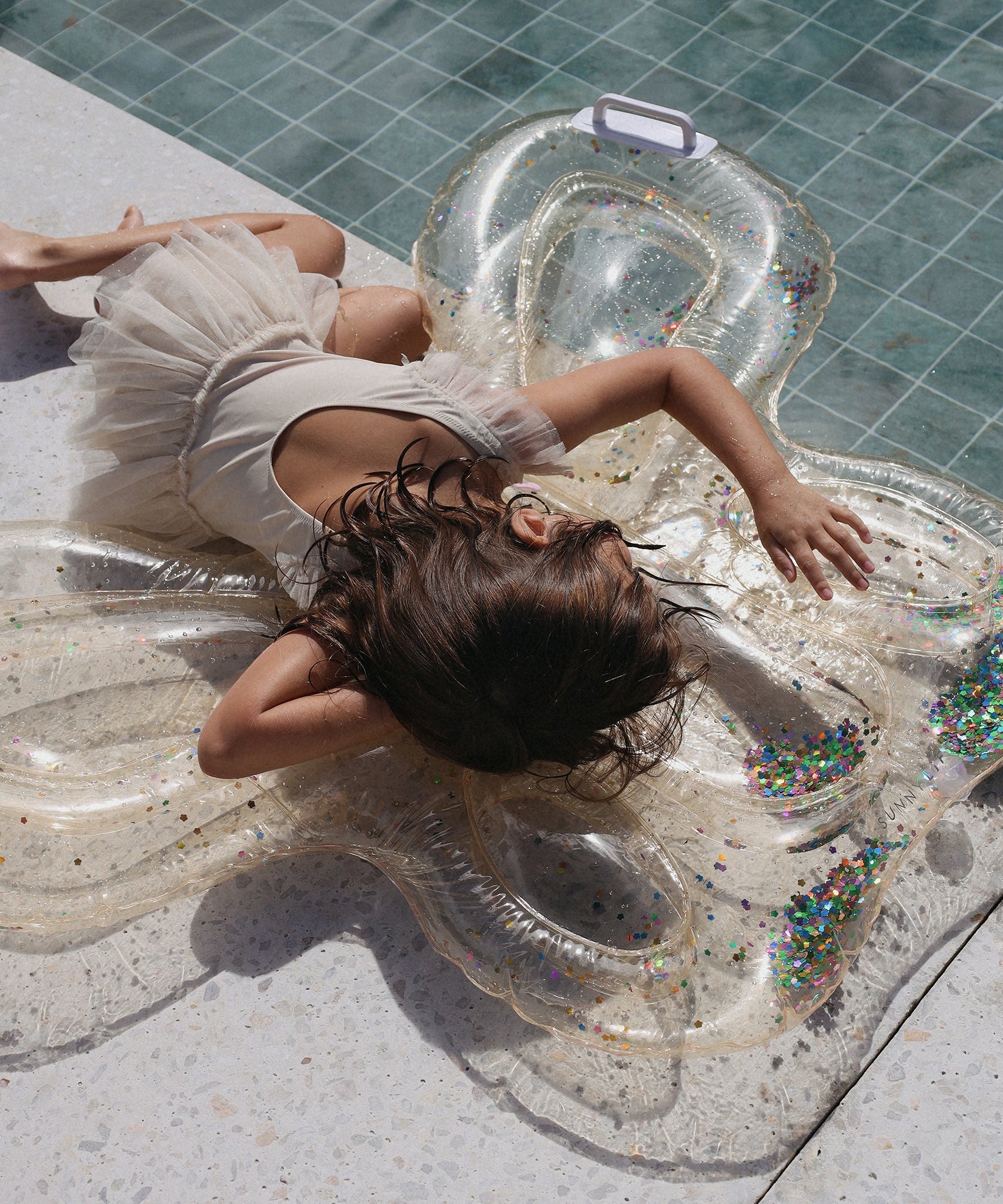 Sunnylife - Cotton Candy Kids Butterfly Sea and Pool Float