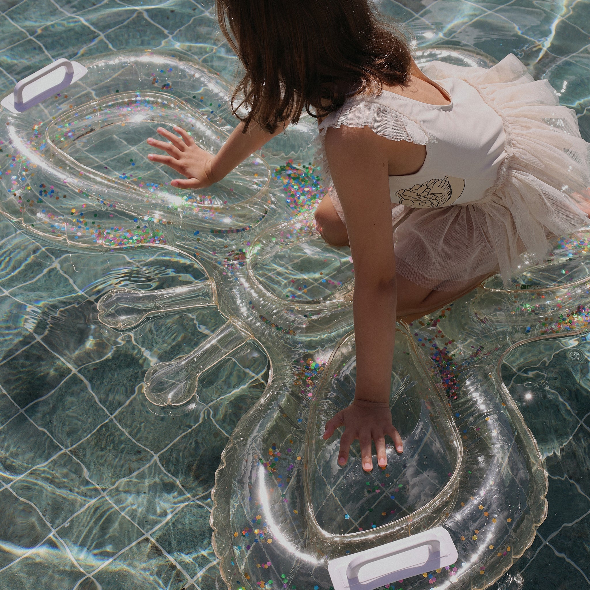 Sunnylife - Cotton Candy Kids Butterfly Sea and Pool Float