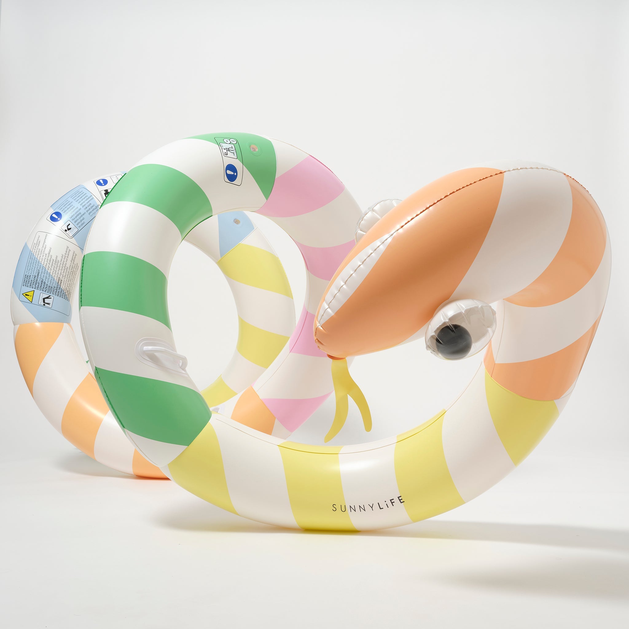 Sunnylife - Giant Snake Inflatable Pool Fun and Bed