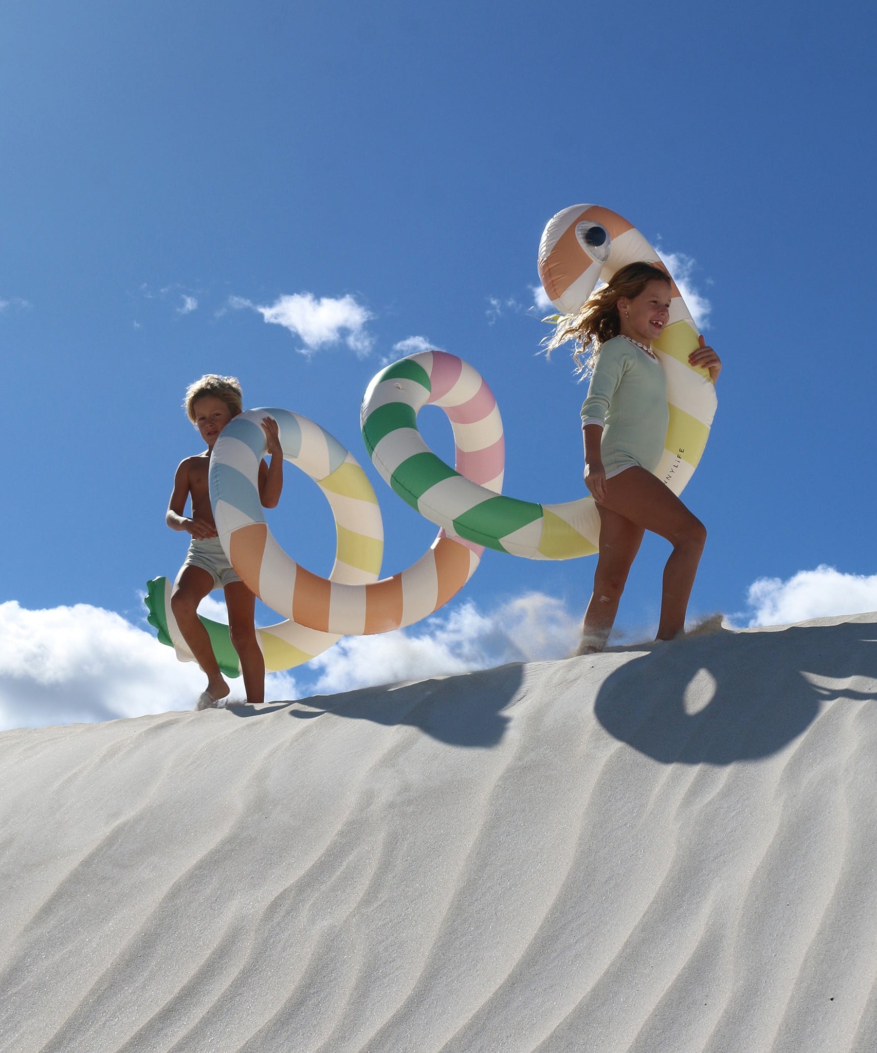 Sunnylife - Giant Snake Inflatable Pool Fun and Bed