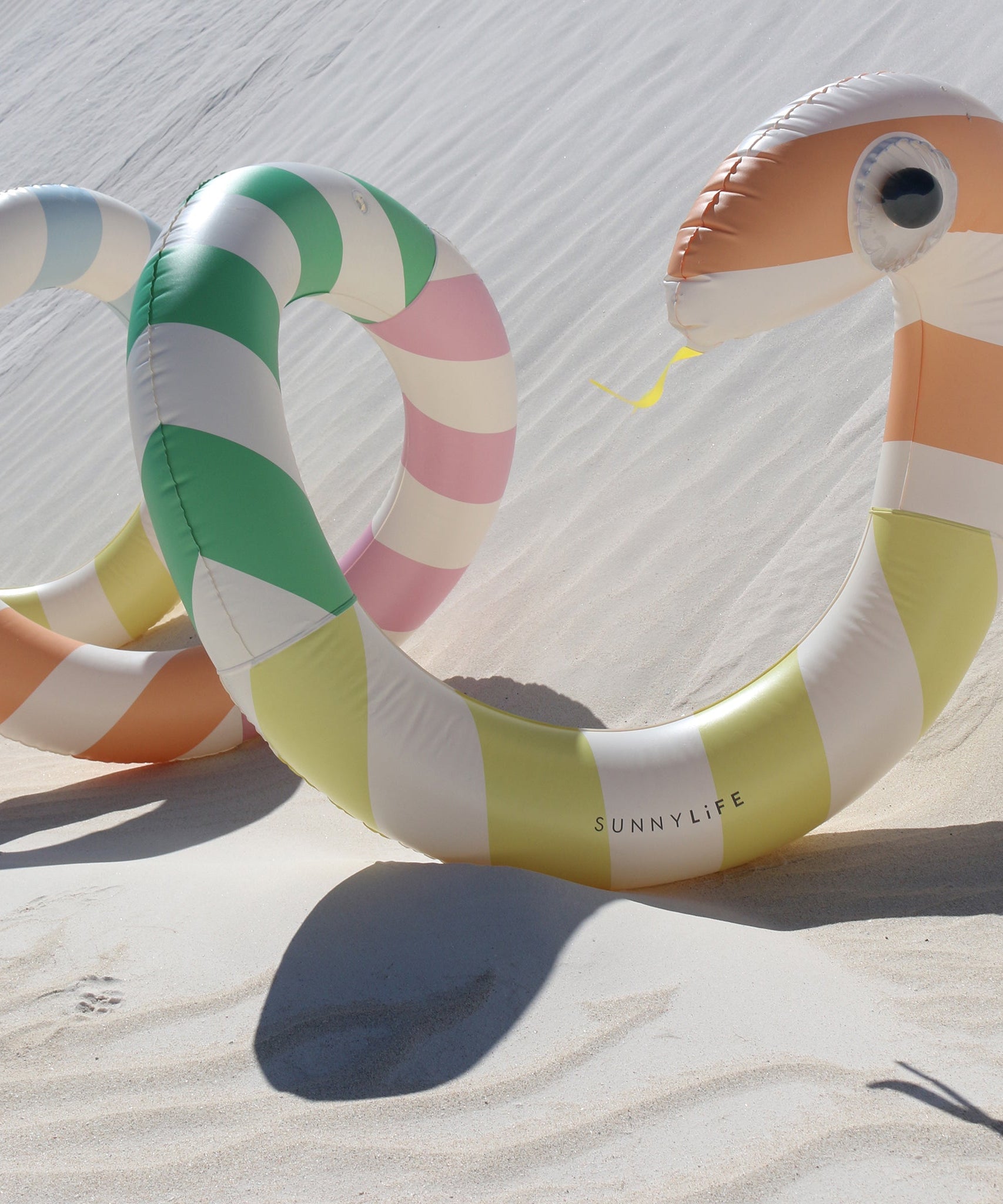Sunnylife - Giant Snake Inflatable Pool Fun and Bed
