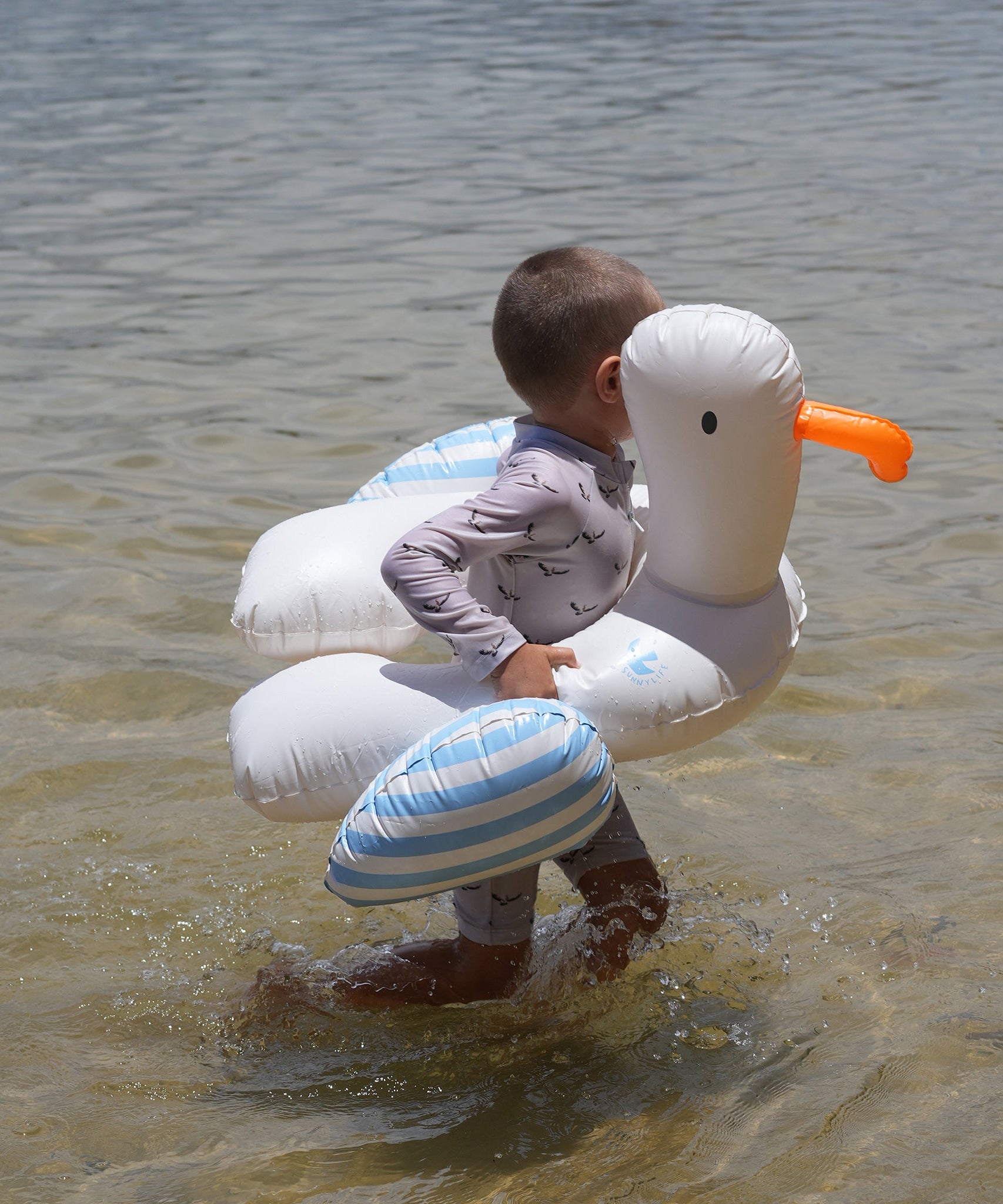 Sunnylife - Sammy Seagull Inflatable Sea and Pool Child Float