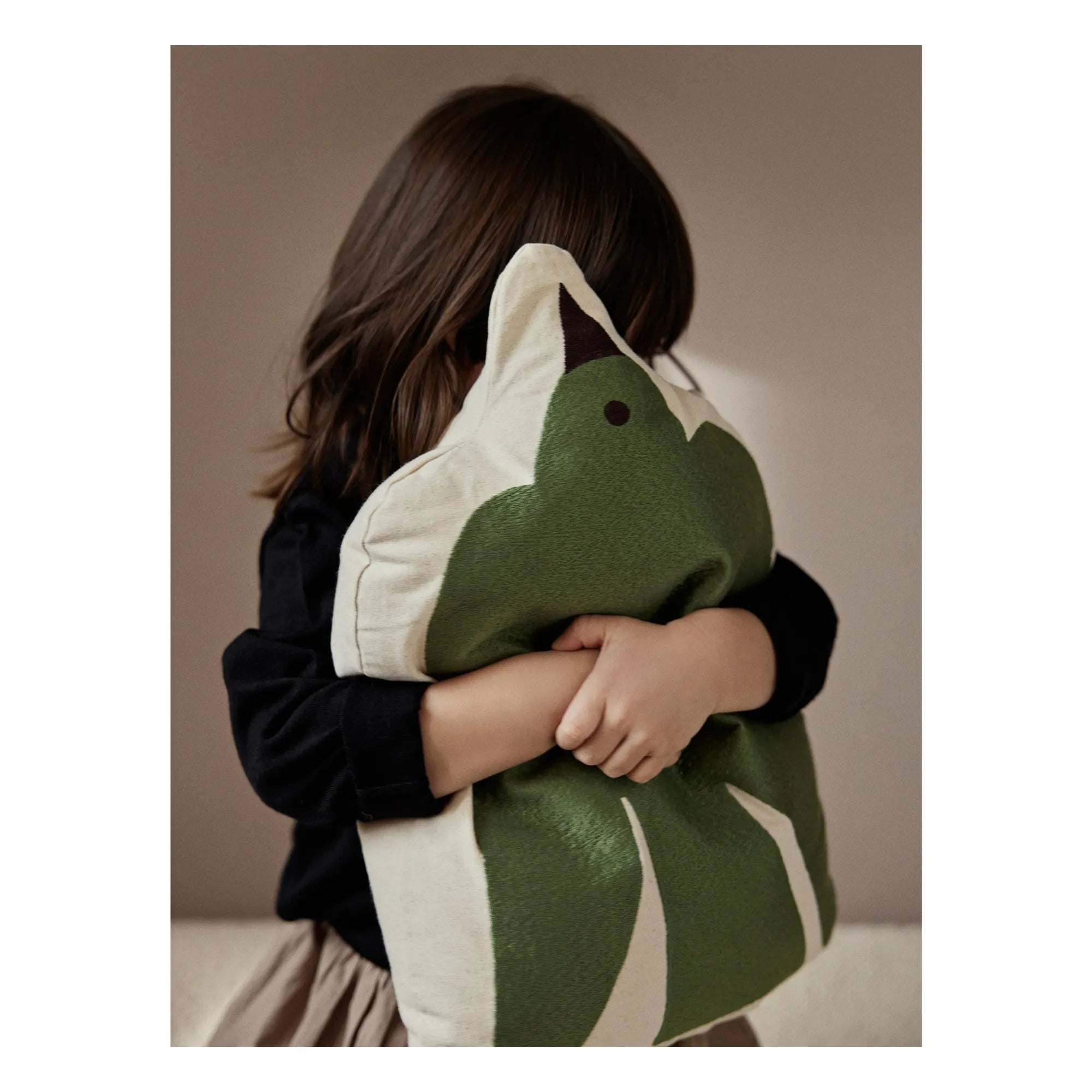 Ferm Living Kids - Swif Bird Pillow | Green