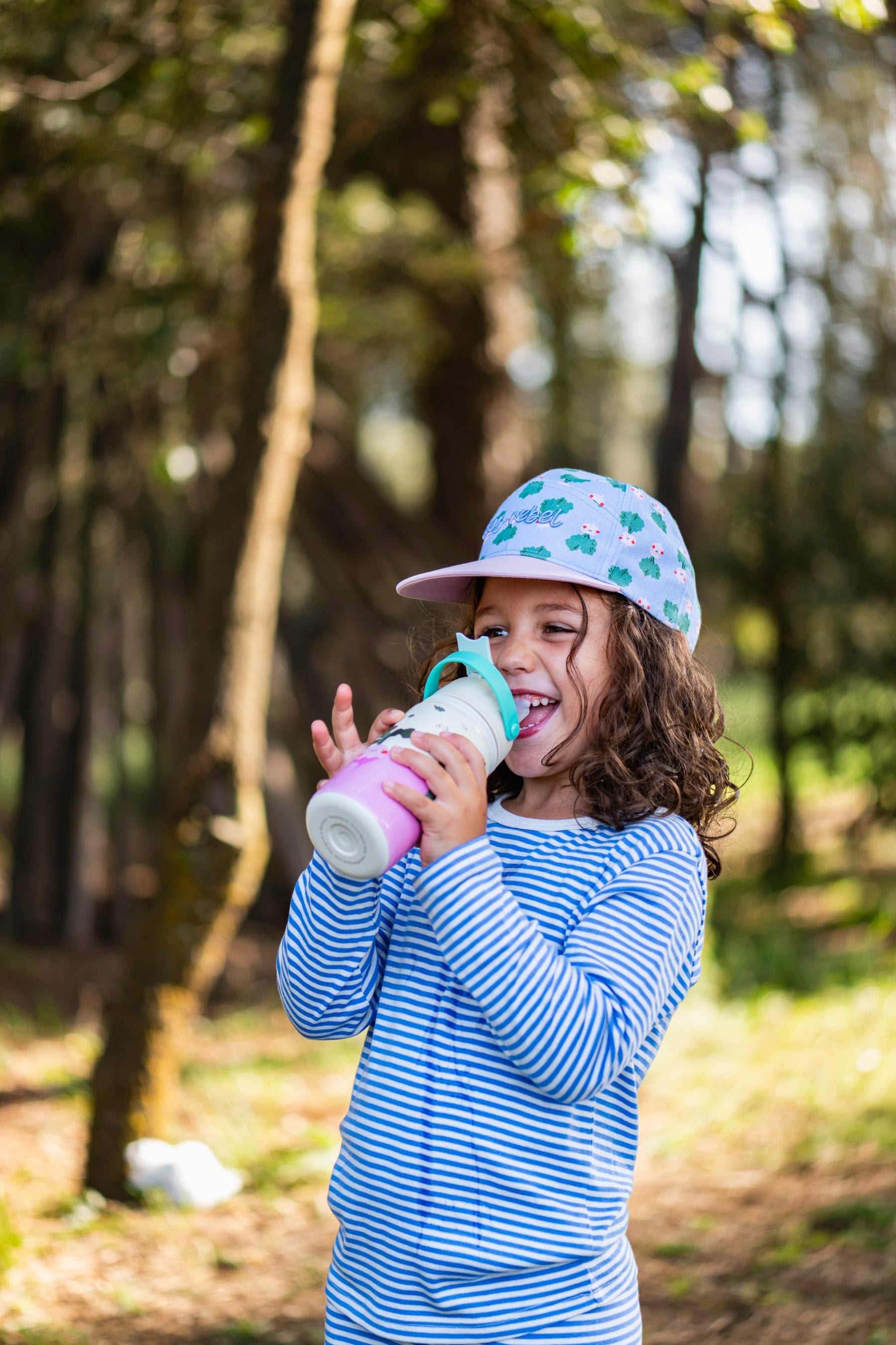 The Cotton Cloud - Croc Rock 420ML Stainless Steel Bottle with Hidden Straw
