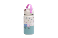 The Cotton Cloud - Dancing Hearts 420ML Stainless Steel Hidden Straw Water Bottle