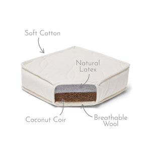 The Little Green Sheep Twist Natural Crib Mattress - Stokke Sleepi-Mattresses- | Natural Baby Shower