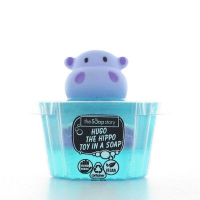 The Soap Story - Hugo Hippo Toy Scented Children's Soap 