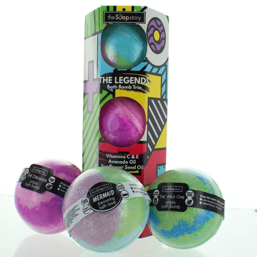 The Soap Story - Legends Scented Bath Bomb 