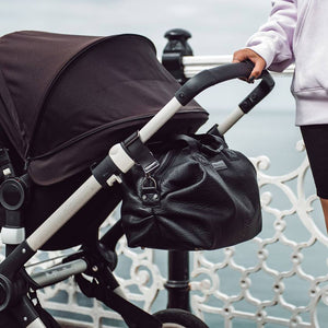 Tiba + Marl Stroller Clips - Gunmetal-Stroller Clips- | Natural Baby Shower