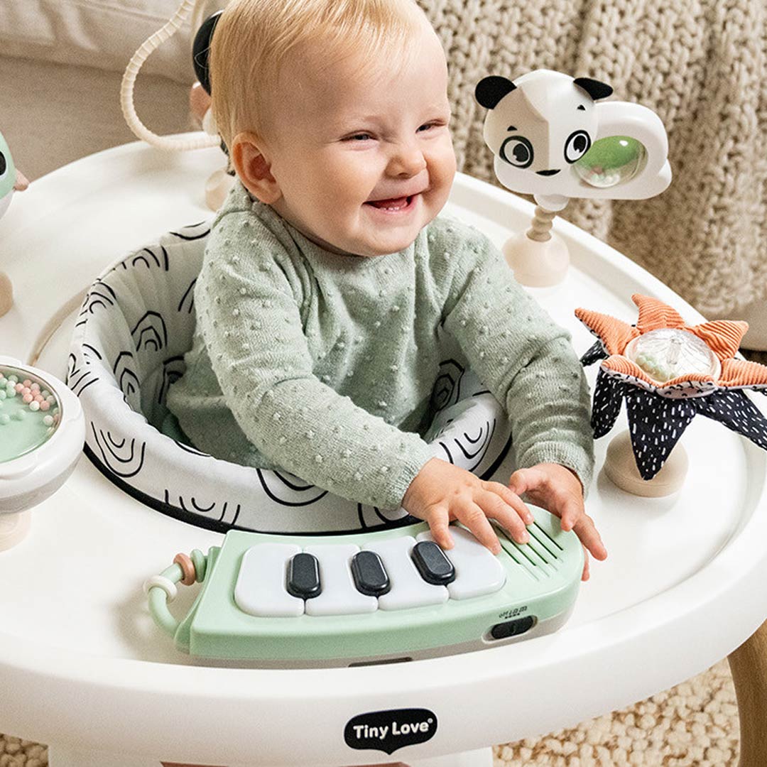 Tiny Love Stationary Activity Center - Black & White-Arts + Crafts-Black & White- | Natural Baby Shower