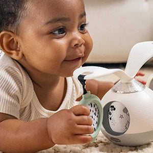 Tiny Love Tummy Time Mobile - Black & White-Baby Mobiles-Black & White- | Natural Baby Shower