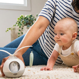 Tiny Love Tummy Time Mobile - Black & White-Baby Mobiles-Black & White- | Natural Baby Shower