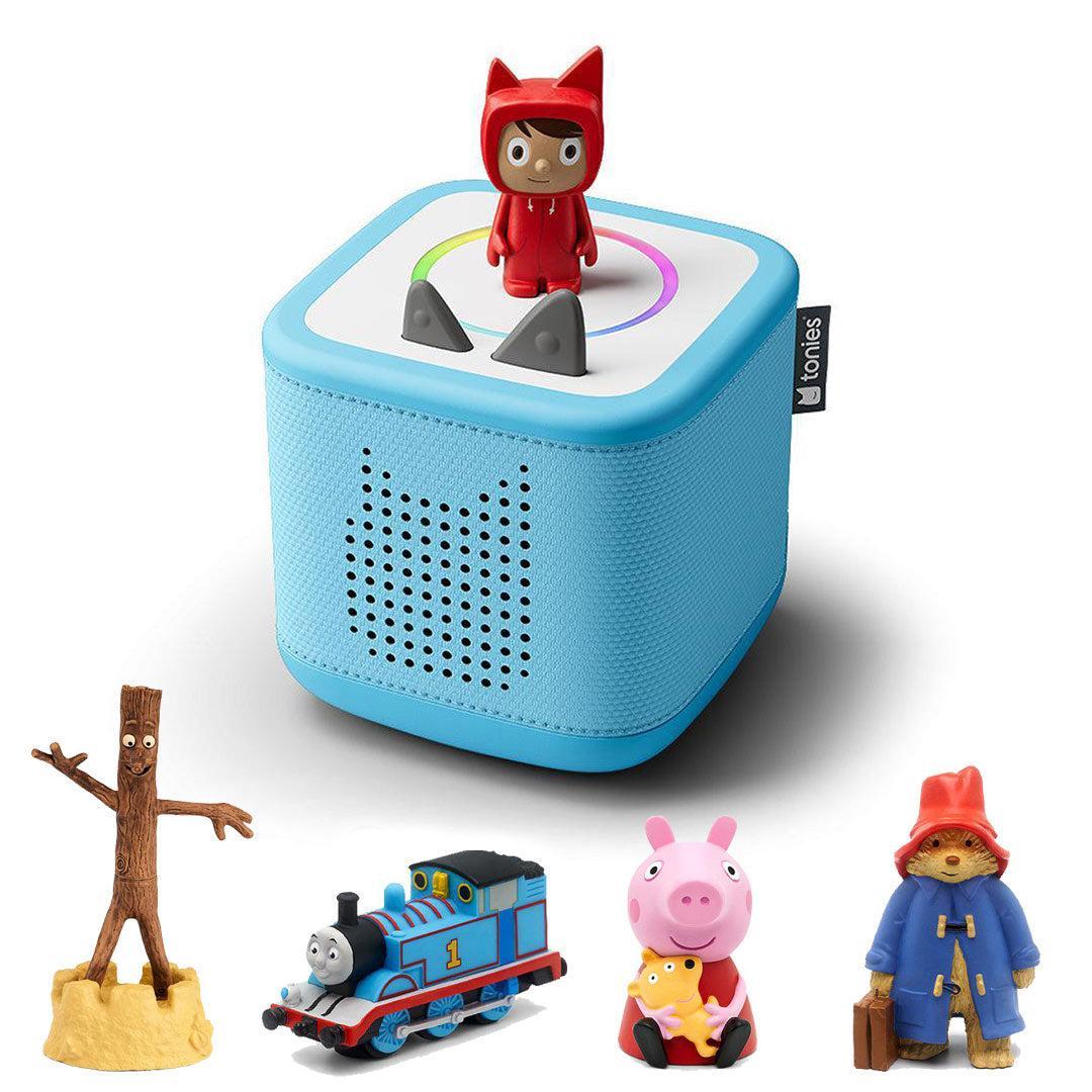Tonies Toniebox 2 Bundle - Best Sellers (5pc)-Audio Players-Blue- | Natural Baby Shower