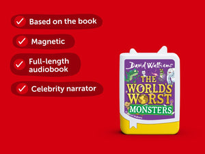 Tonies - David Walliams The World's Worst Monsters English Audio Figurine
