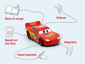 Tonies - Disney Pixar Cars English Story and Song Audio Figure