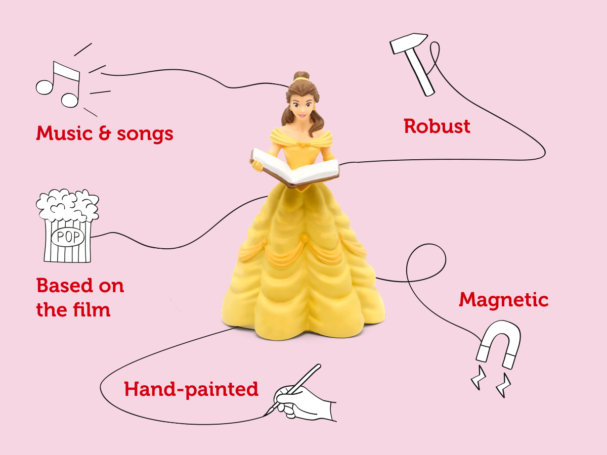 Tonies - Disney Princess Beauty and the Beast English Audio Play Figurine