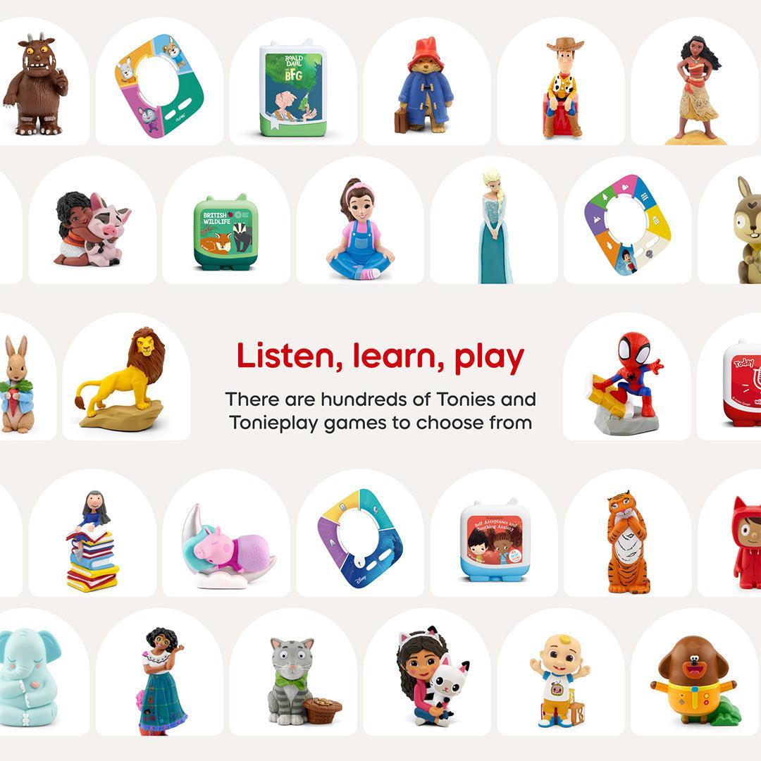 Tonies Disney Quiz Kingdom Tonieplay Game-Audio Player Cards + Characters- | Natural Baby Shower
