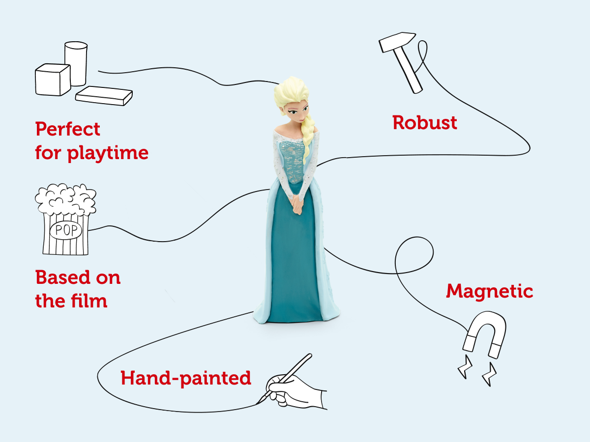 Tonies - English Disney Frozen 1 Audio Figure