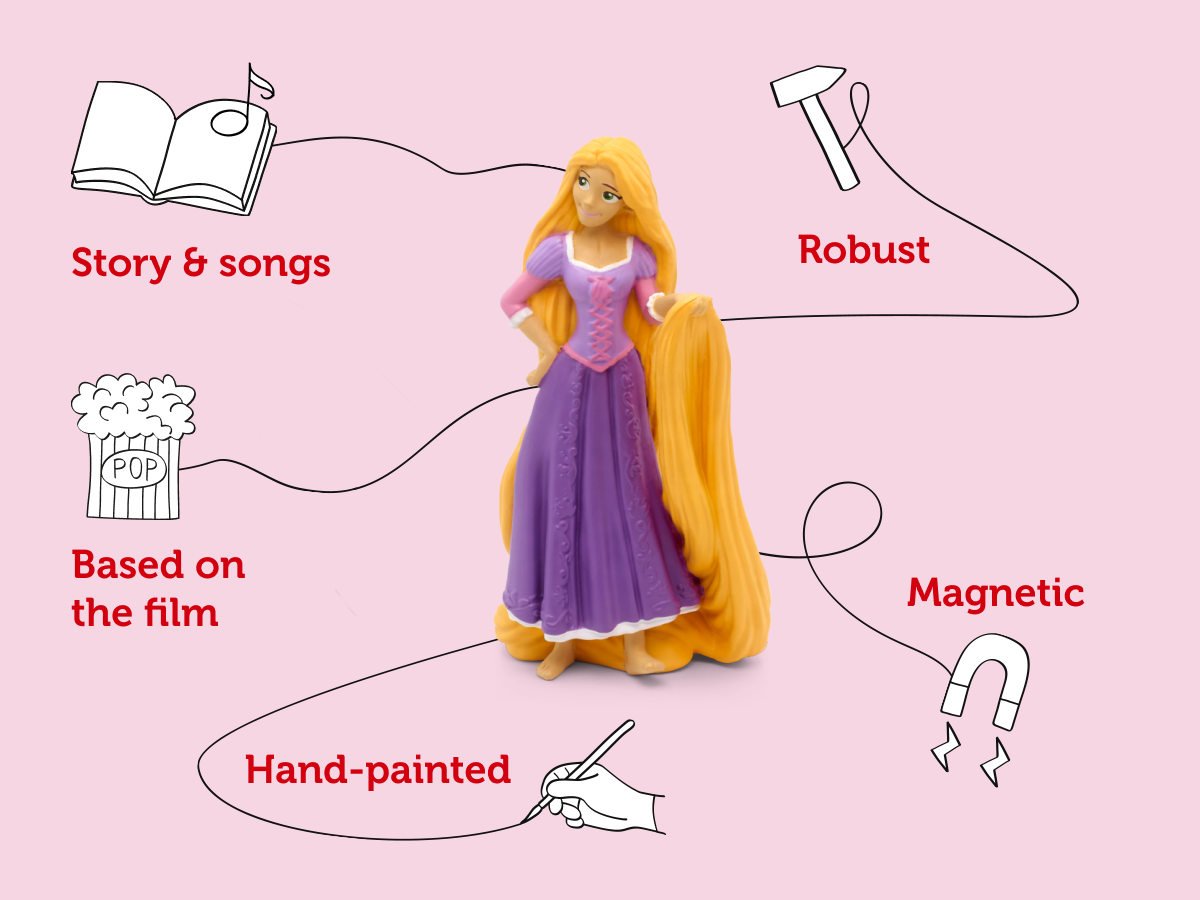 Tonies - English Disney Princesses Tangled Audio Figure