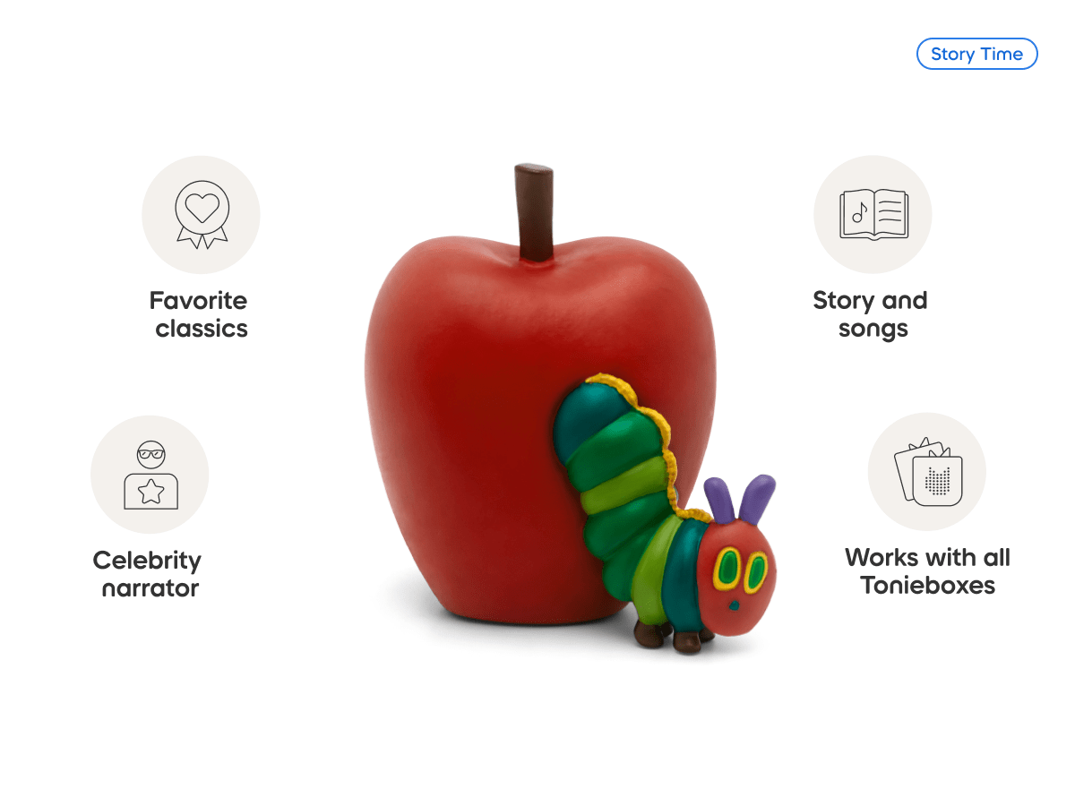 Tonies - English Eric Carle Very Hungry Caterpillar and Friends Audio Figure