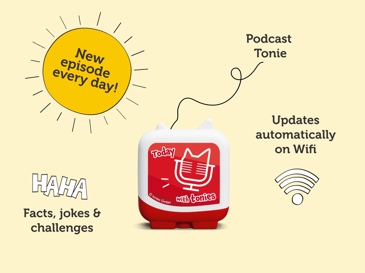 Tonies - English Daily Updated Podcast Figure