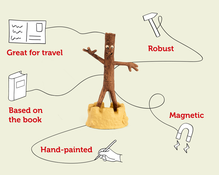 Tonies - Julia Donaldson Stick Man English Audio Figure
