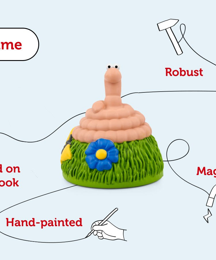 Tonies - Julia Donaldson Super Worm English Audio Figure