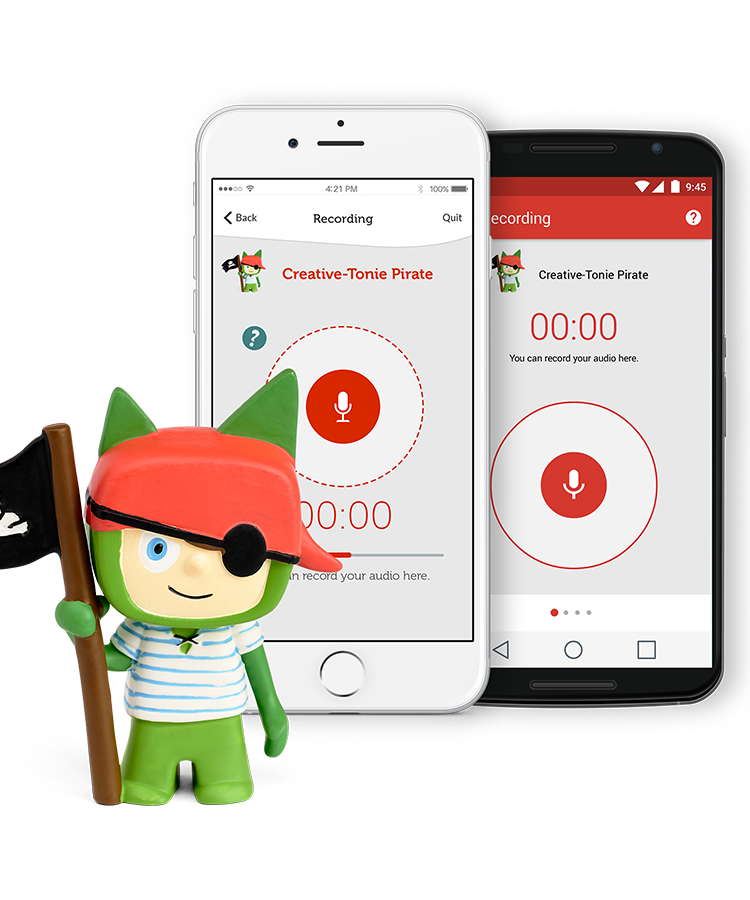 Tonies - Pirate Creative Voice Recording Figure