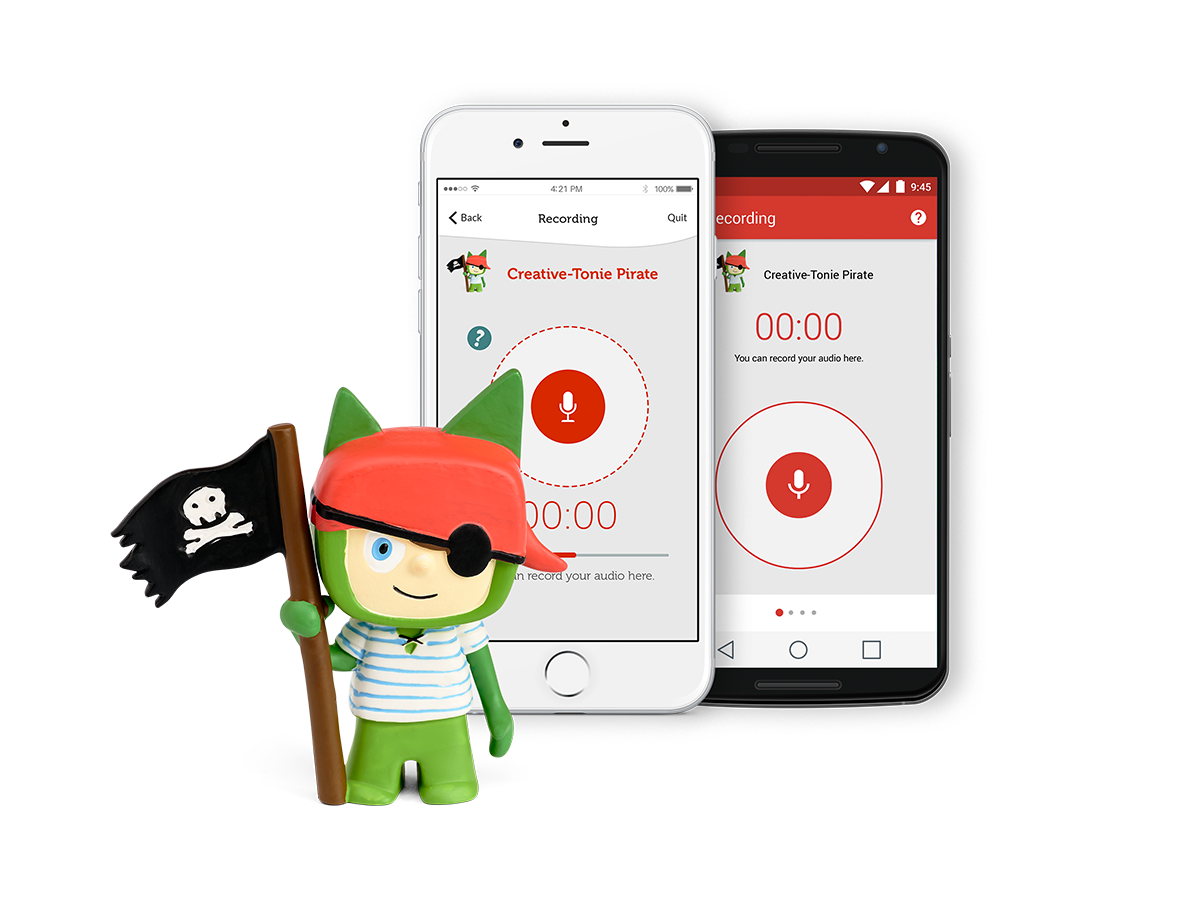 Tonies - Pirate Creative Voice Recording Figure