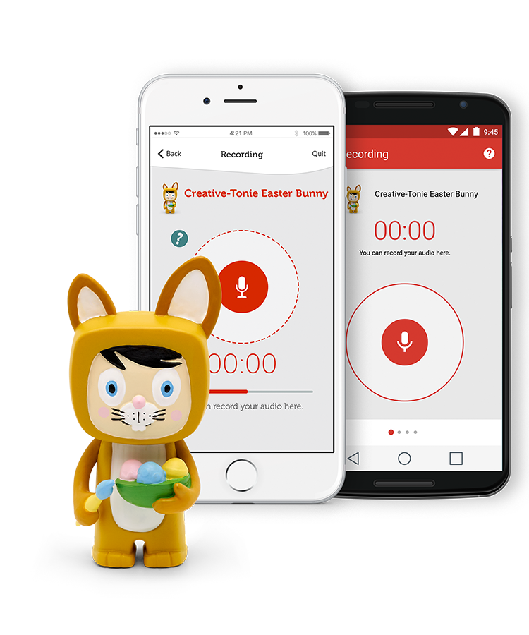 Tonies - Easter Bunny Creative Voice Recording Figure