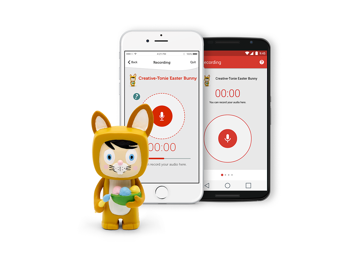 Tonies - Easter Bunny Creative Voice Recording Figure