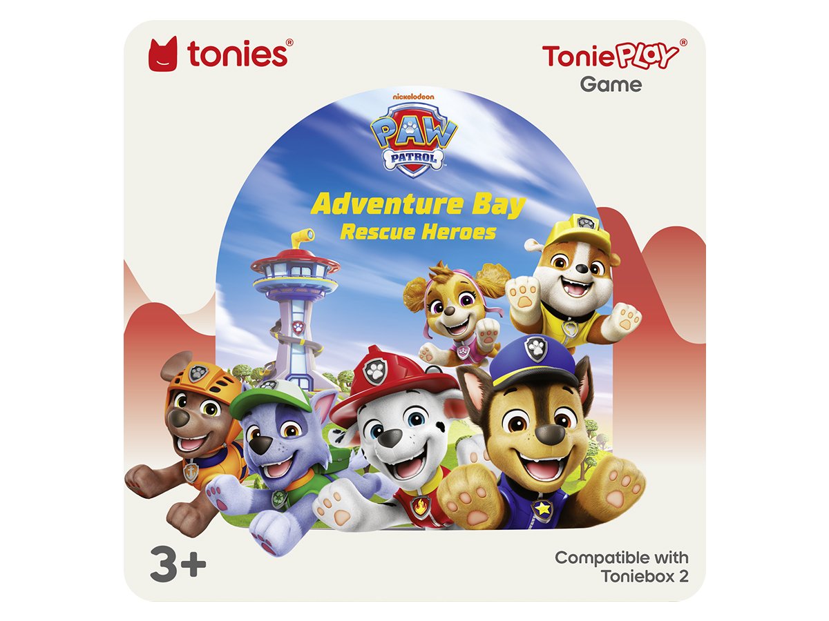 Tonies - Paw Patrol: Rescue Heroes English Toniebox 2 Games
