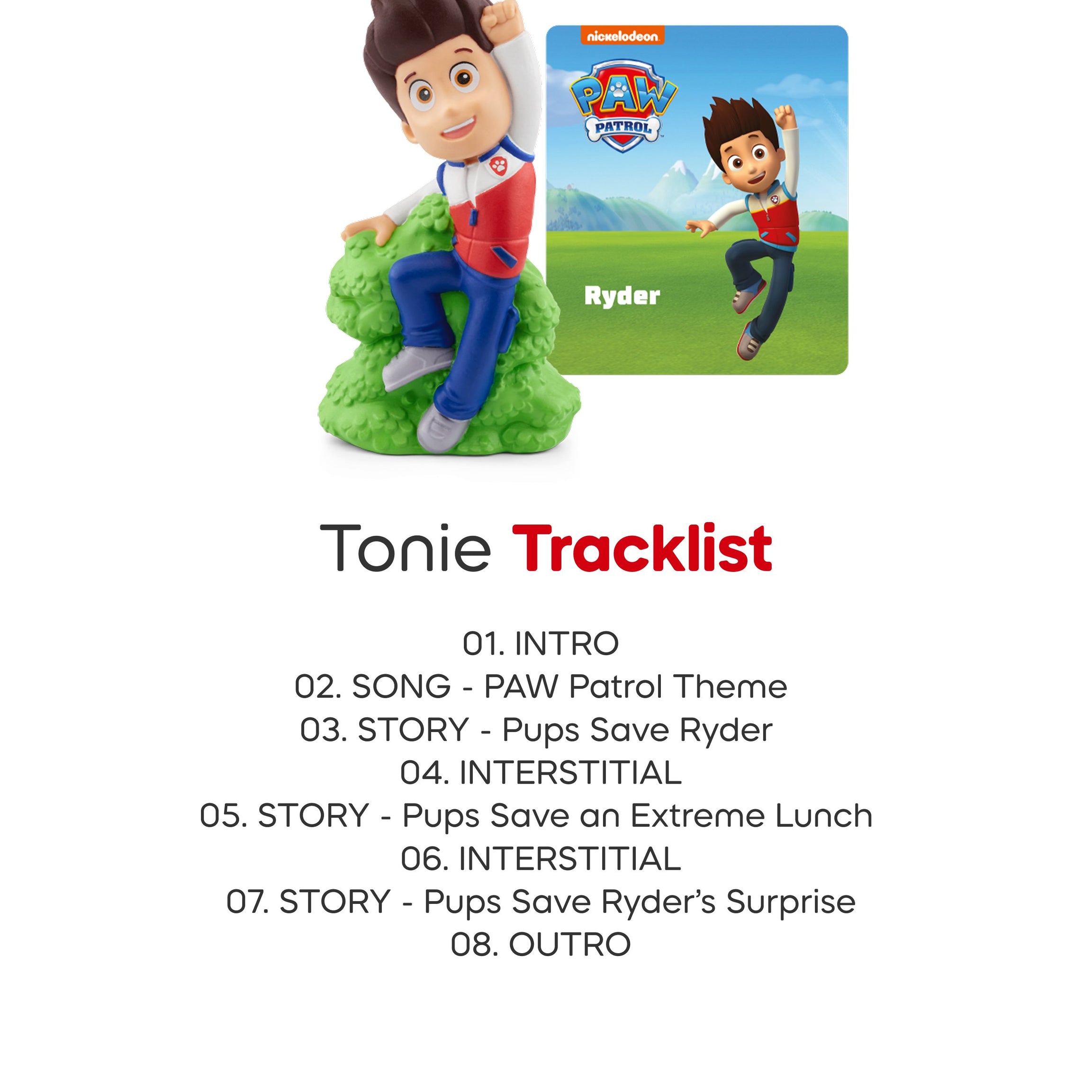 Tonies - PAW Patrol Ryder English Voice Figure