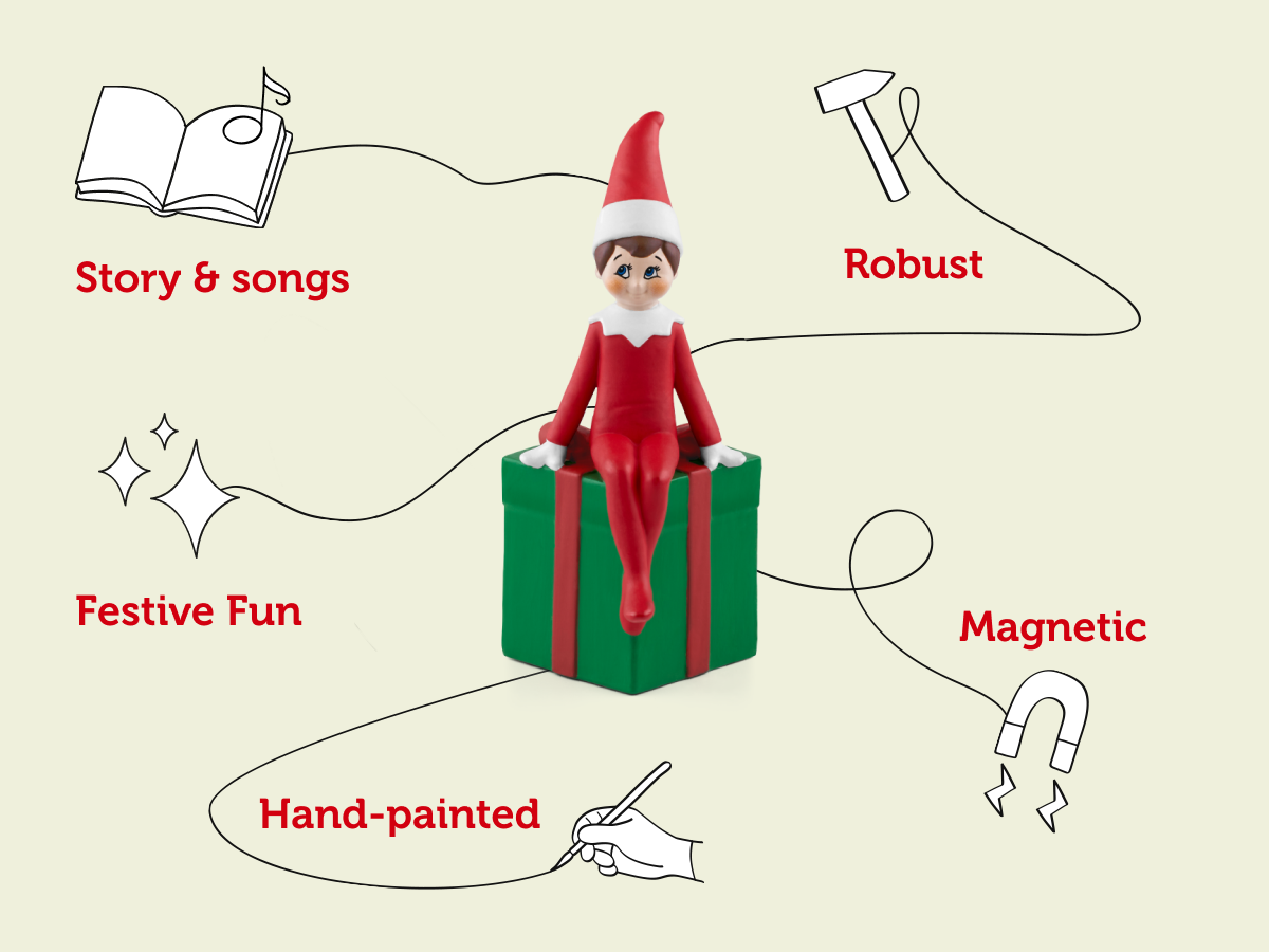 Tonies - The Elf on the Shelf English Story and Song Audio Figurine