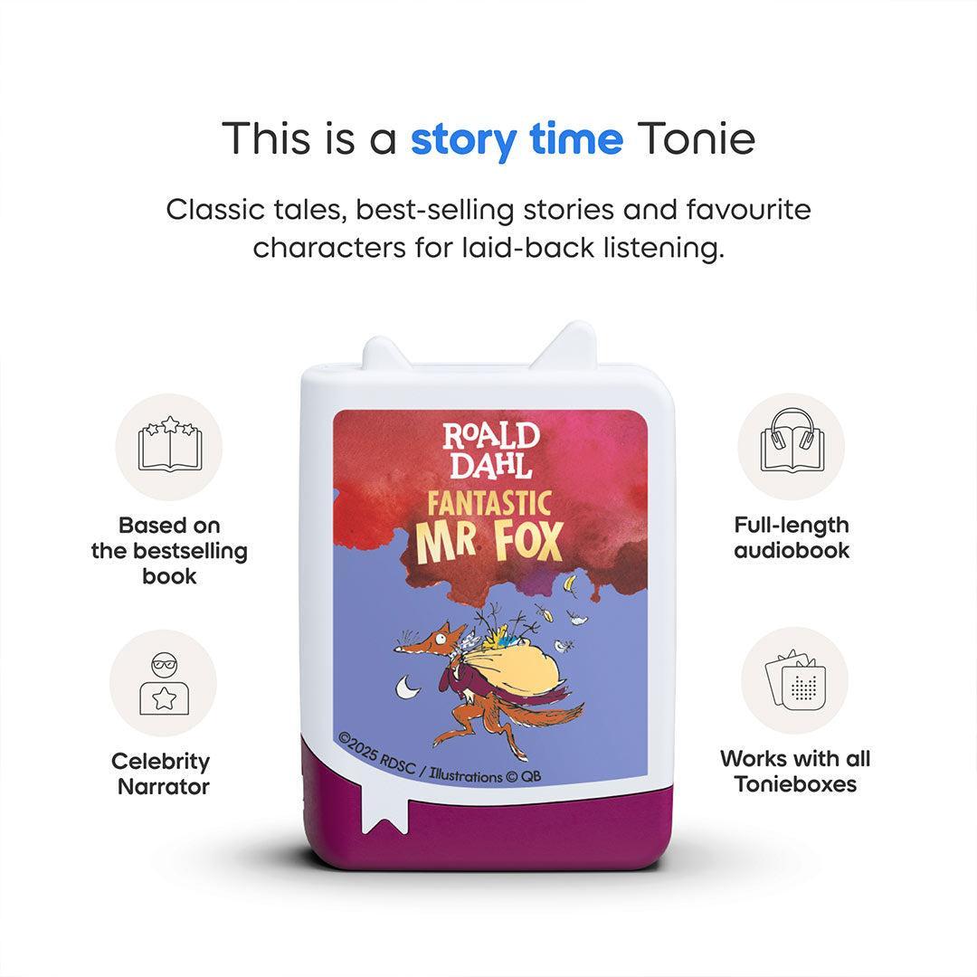 Tonies Roald Dahl - Fantastic Mr Fox-Audio Player Cards + Characters- | Natural Baby Shower