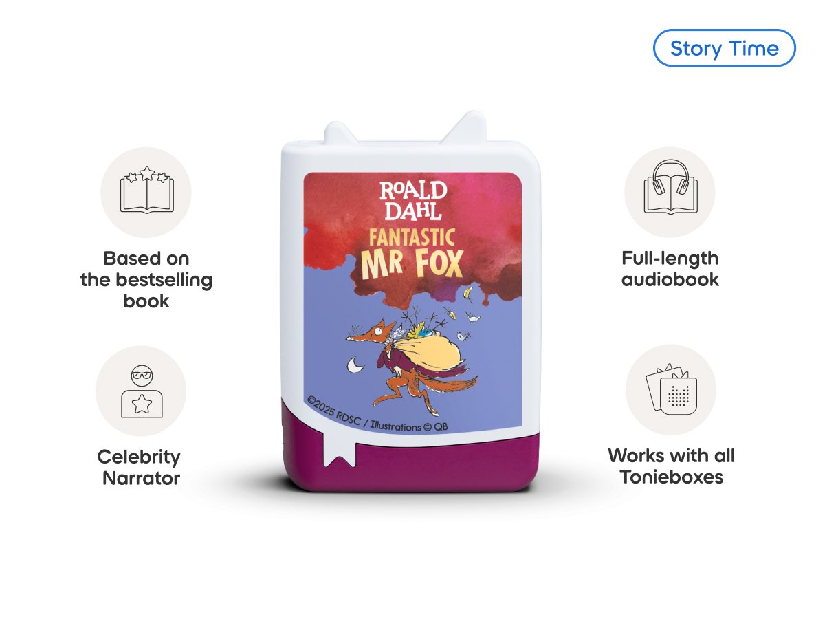 Tonies - Roald Dahl Fantastic Mr. Fox English Audio Figure